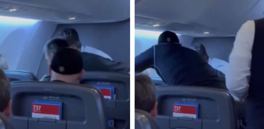Enfrentamiento por una disputa de dos pasajeros que viajaban en primera clase en vuelo de MIA a Charlotte avion