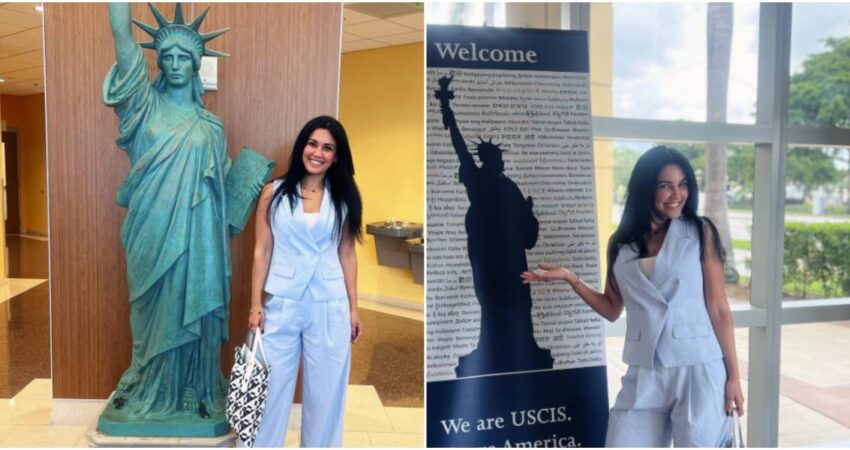 Actriz cubana Camila Arteche feliz tras obtener la ciudadanía de Estados Unidos camilaarteche