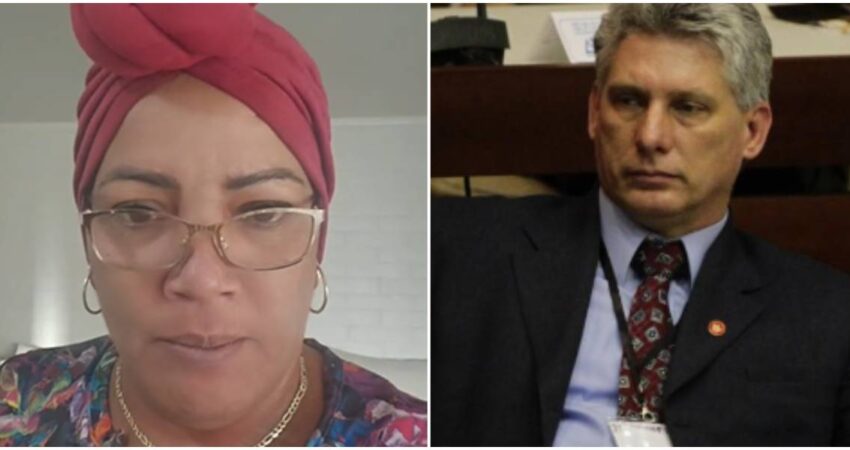 Cubana arremete contra Díaz-Canel en medio de la aguda crisis energética que está atravesando la isla: "Quítate y dale paso a alguien que saque a ese país de la miseria" cubana-críticas a Díaz-Canel