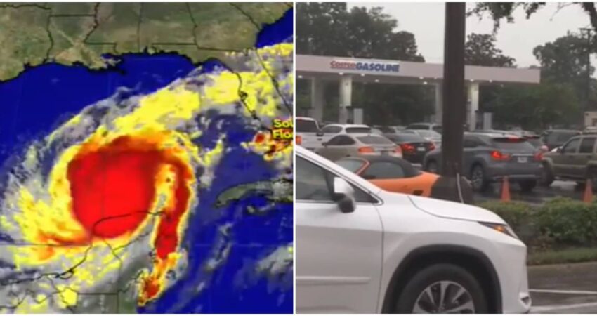 Milton se aproxima a Florida y aumenta la desesperación de los residentes por adquirir gasolina para abandonar las áreas más vulnerables huracán milton-alta demanda de gasolina