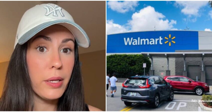 Cubana en Estados Unidos explica por pasos como aplicar en Walmart: "Hay que facturar, mi amor" tiktoker cubana-trabajos en Walmart