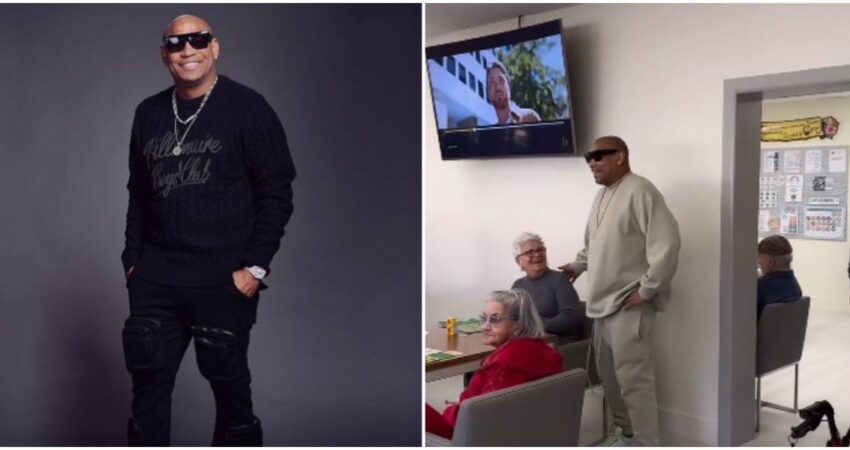 Alexander Delgado visita de sorpresa un daycare en Miami y provoca emoción entre los ancianos que allí se encontraban Alexander Delgado-Daycare en Miami