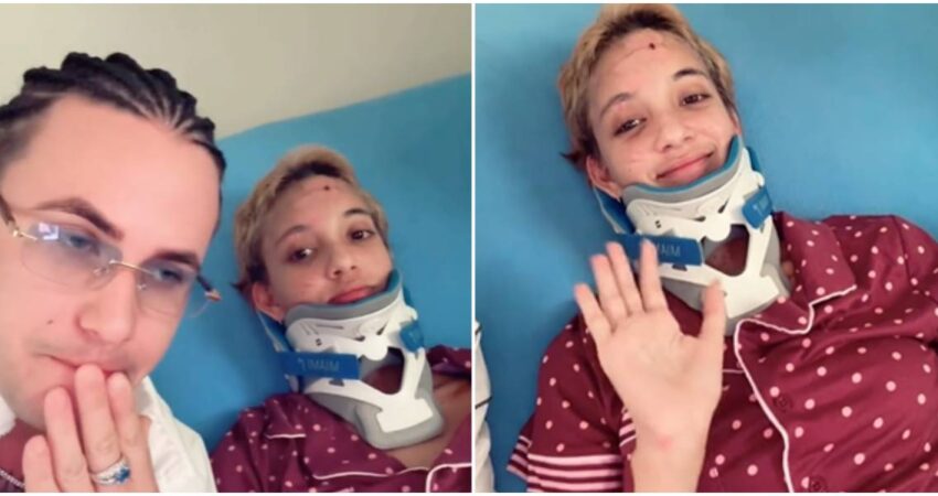 Joven cubana necesita apoyo de la comunidad tras sufrir accidente de tránsito en EE.UU Dairon Cano-Joven cubana accidentada