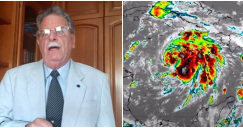 Meteorólogo cubano José Rubiera ofrece detalles sobre el huracán Rafael José Rubiera- Tormenta Tropical Rafael