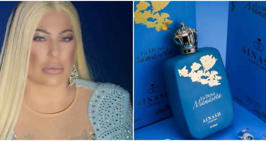 A casi una semana de vender los primeros perfumes "Mamasota" La Dios asegura que ya ha vendido 7.500 unidades La Diosa- perfume Mamasota