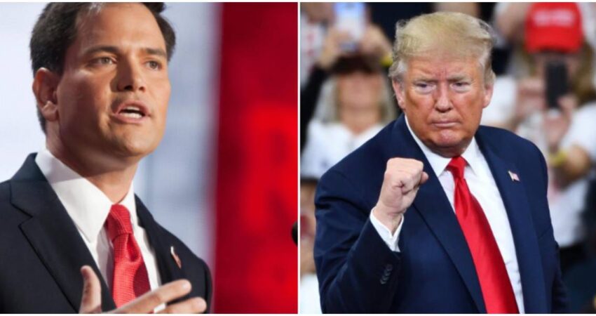 Congresistas cubanoamericanos muestran su apoyo a la posible elecciรณn de Marco Rubio como Secretario de Estado de EE.UU Marco Rubio-Donald Trump