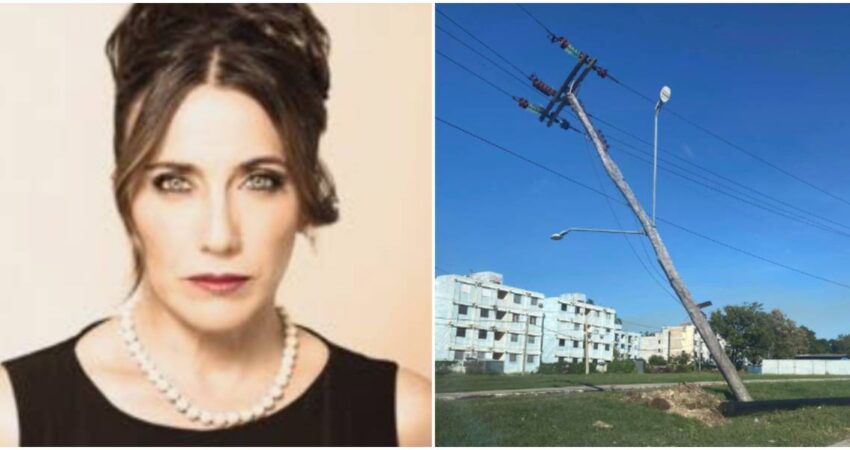 Actriz cubana Tahimí Alvariño se queja se por estar casi una semana sin corriente eléctrica Tahimí Alvariño-apagones en Cuba