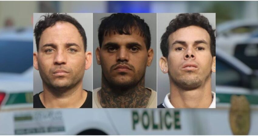 Arrestan a tres cubanos en Miami acusados de robar mil libras de aguacate cubanos-arrestados (1)