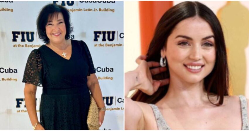 Ex Esposa de espía cubano critica a la actriz cubana Ana de Armas con el hijastro de Díaz Canel: "Me repugna profundamente" exesposa de espía cubano-Ana de Armas