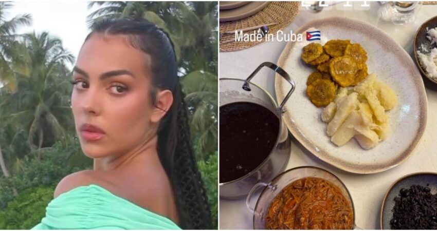 La cocina cubana ha conquistado el corazón de Georgina Rodríguez con sus tostones y ropa vieja georgina-comida-cubana (1)