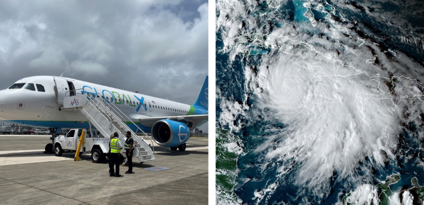 Anuncian cancelaciones de vuelos chárter entre Miami y La Habana por inminente impacto del huracán Rafael huracan charter