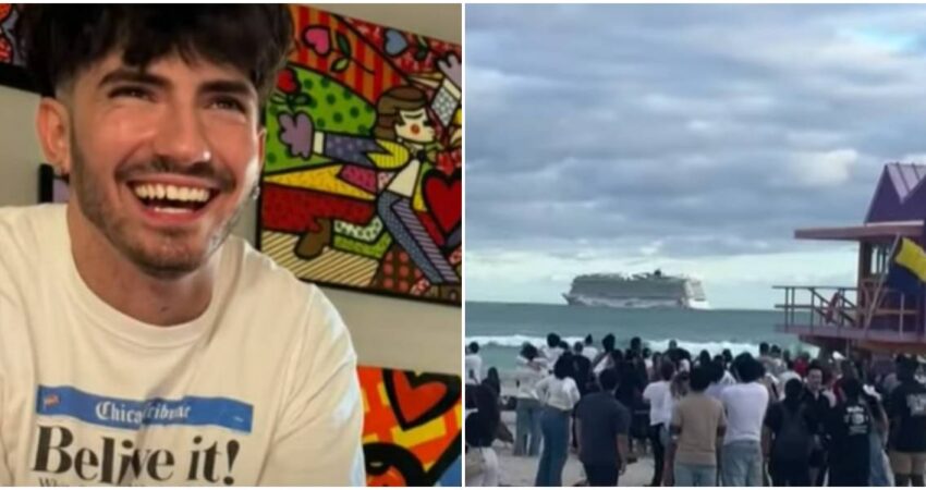Familiares y amigos rinden homenaje a nadador que desapareció en South Beach y después encontraron muerto en la costa joven ahogado-homenaje a nadador