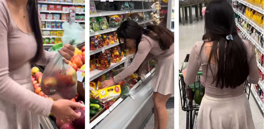 Madre cubana comparte su compra semanal en Publix: "Gastamos más de 300 dólares" joven cubana
