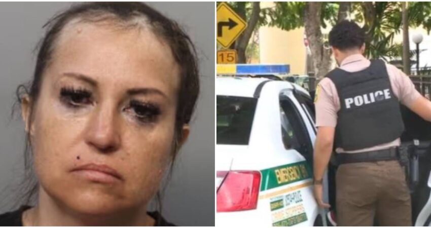 Mujer termina bajo arresto tras ser acusada de apuñalar en la cabeza con un tenedor a su hija de 13 años en North Miami mujer arrestada-apuñalar a su hija