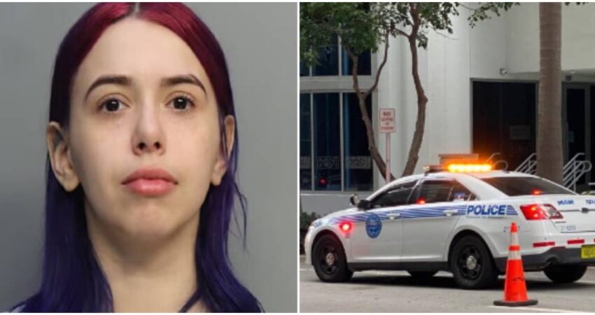 Mujer que formaba parte de un triángulo amoroso recibe un disparo en el cuello en Miami mujer arrestada-policía de Miami