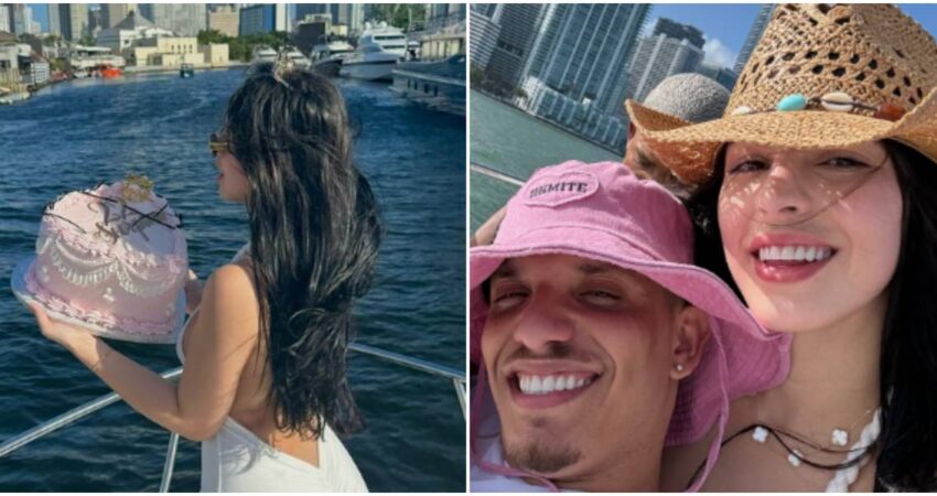 Rachel Arderi celebra su cumpleaños junto a Oniel Bebeshito disfrutando de un paseo en yate y en moto acuática en Miami rachel arderi-cumpleaños
