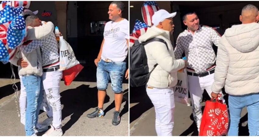 Cubano se reencuentra con sus dos hermanos en EE.UU después de dos años separados reencuentro de cubanos-cubanos en EE.UU