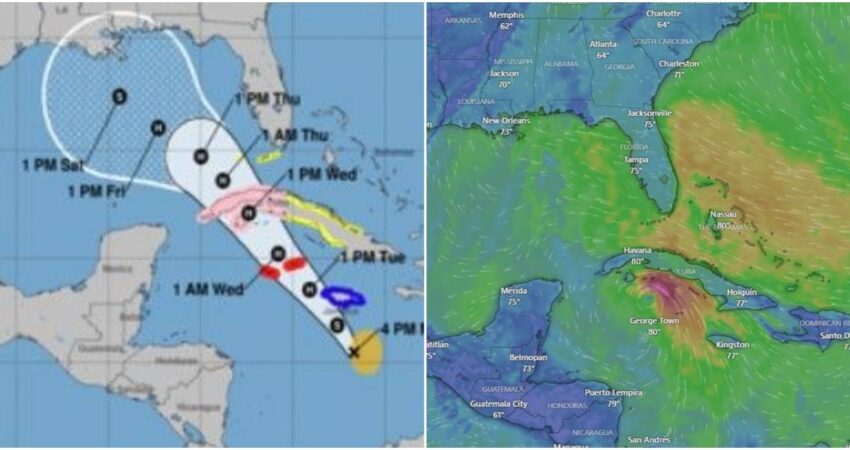 Se forma la Tormenta Tropical Rafael mientras se espera que avance hacia Cuba tormenta-tropical-cuba