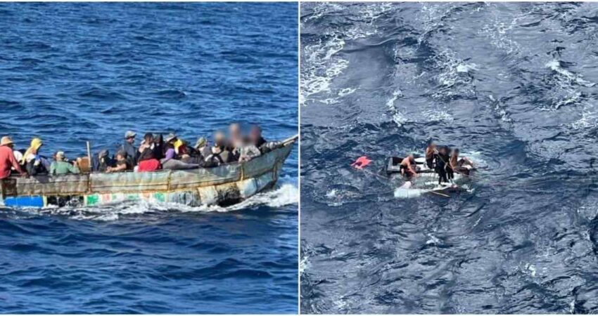 Grupo de Balseros Cubanos Casi Pierden la Vida; 43 Fueron Devueltos a Cuba balseros-cubanos-ee.uu