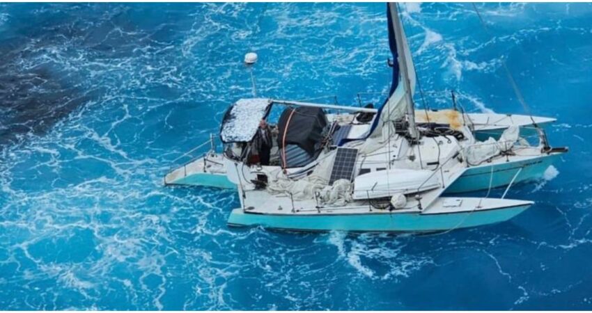 Encuentran cerca de Cuba a anciano estadounidense que llevaba dos semanas a la deriva barco-deriva-cuba