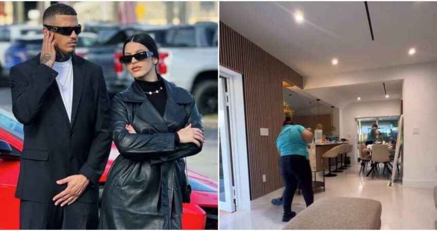 Reguetonero cubano Bebeshito y la modelo Rachel Arderi muestran su nueva casa en Miami casa-bebbeshito