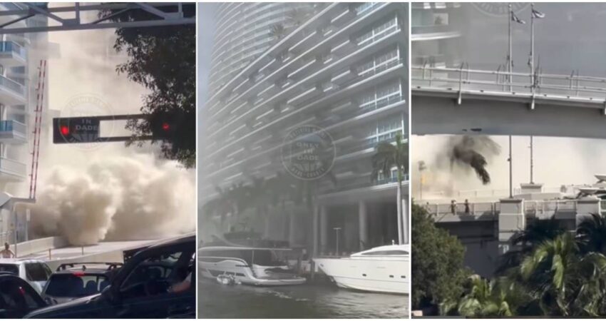 Se incendia cocina en lujoso rascacielos en el Downtown de Miami incendio-lujoso