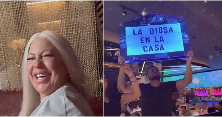 La cantante cubana La Diosa invitada en Lo D' Alex, restaurante en Miami de Alexander Delgado de Gente de Zona la-diosa-lo-dalex