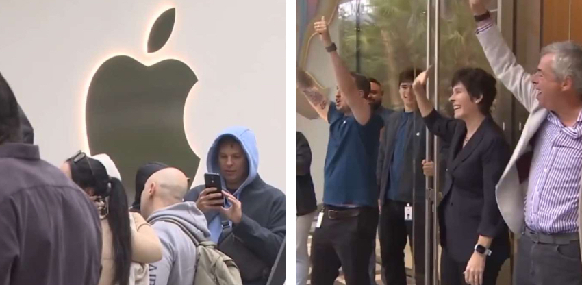 Apple inaugura nueva tienda en el Miami Worldcenter y llegan clientes de todo EEUU para la apertura Apple