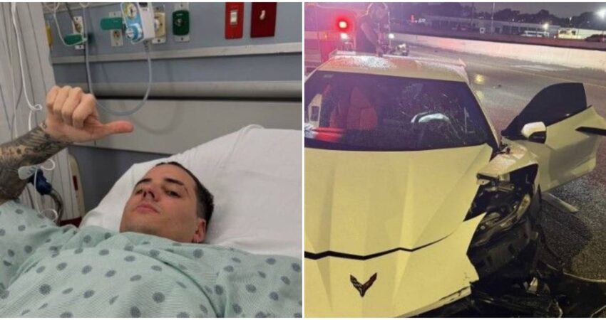 Cantante cubano Nesty envuelto en aparatoso accidente en Miami accidente-cubano