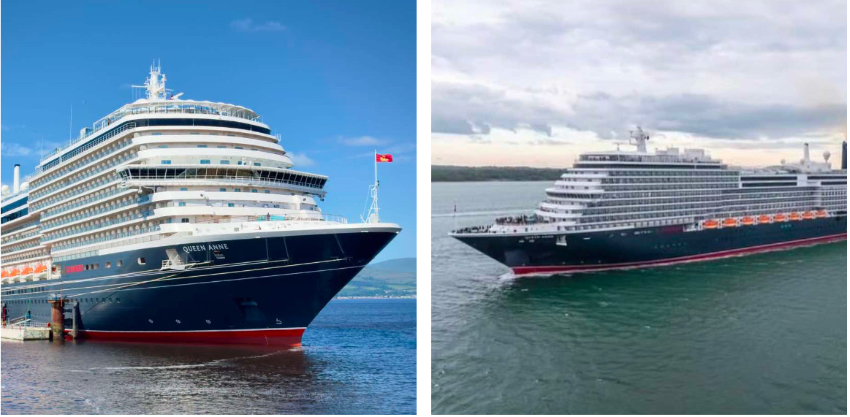 Un crucero de lujo hizo escala en Miami, conoce todo lo que el Queen Anne tiene para ofrecer barco 1