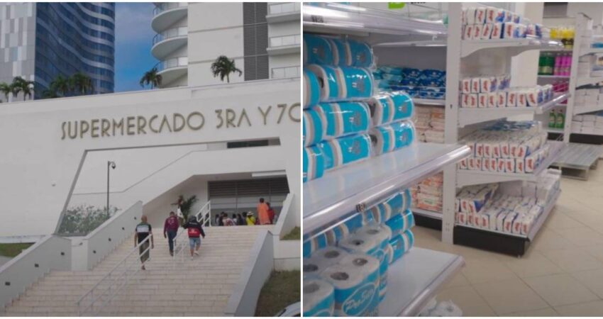 Youtuber cubano se asombra al explorar tienda en dólar ubicada en 3ra y 70: "No es fácil, no es fácil este supermercado en Cuba" mercado-dolares-cuba