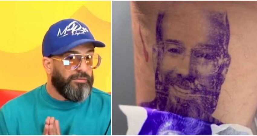 Presentador cubano Alexander Otaola comenta el tatuaje de su rostro que se hizo La Diosa: "Rey va a estar mirando mi cara” otaola-tatuaje-diosa