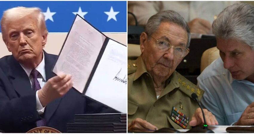 Donald Trump revoca orden de Biden y mantiene a Cuba la lista de paรญses patrocinadores del terrorismo trump-cuba