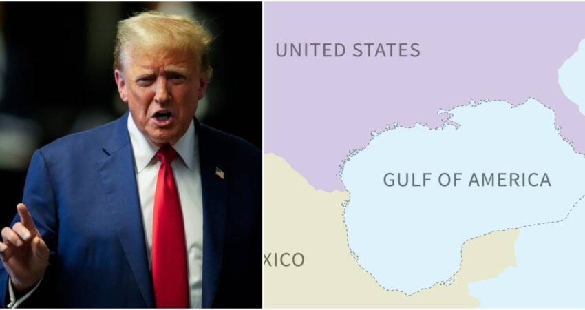 Google planea cambiar Golfo de Mรฉxico a Golfo de Amรฉrica en sus servicios de mapas para Estados Unidos trump-golfo-america