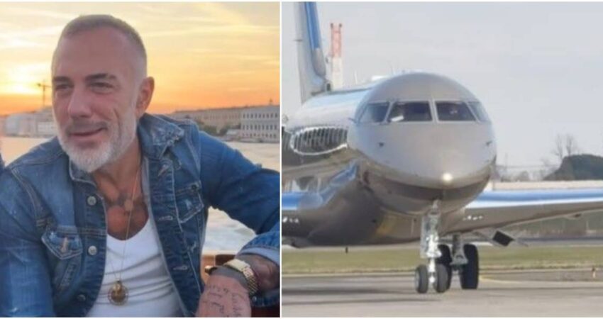 Empresario italiano Gianluca Vacchi anuncia su reciente compra de un aviรณn privado vachiavion