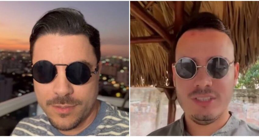 Actor cubano Yaniel Castillo muy conocido por sus imitaciones imita a Sandro Castro yaniel-sandro