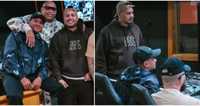 Rumores de posible colaboración entre el dúo Gente de Zona y Jacob Forever tras aparecer juntos en el estudio colaboracion