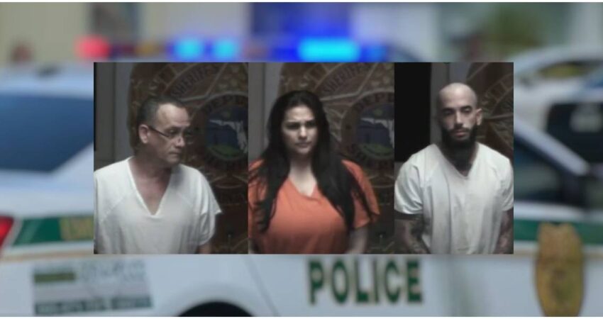 Identifican a los tres cubanos detenidos por presuntamente ser los responsables de esquema de fraudes y extorsión en Hialeah cubanos-detenidos