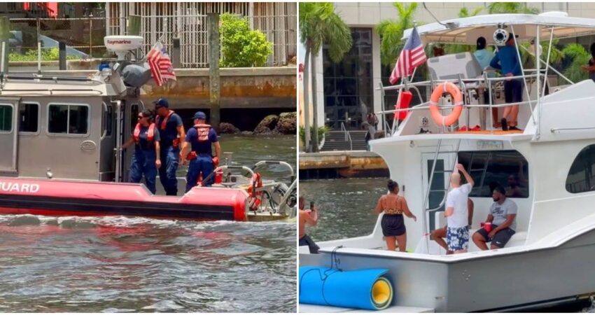 Guardia Costera de EE.UU detiene 12 viajes de yates ilegales dentro de la Bahรญa de Miami y el Rรญo guardia-costera-miami-yates