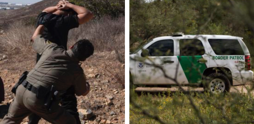 Patrulla Fronteriza detiene a una familia cubana que entrรณ ilegalmente por la frontera sur en el estado de Arizona post