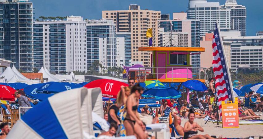 Miami Beach en Febrero: La envidia de EE.UU spring-break-miamibeach