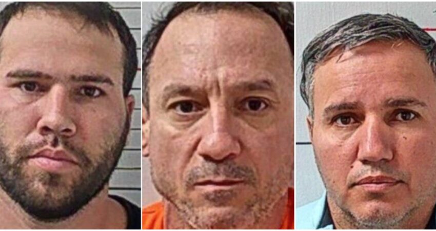 Tres cubanos de Miami acusados de robo de $1 millรณn en gafas de lujo arrestados en Tennessee tres-cubanos-arrestados (1)