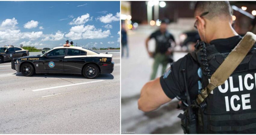 Acuerdo de ICE con Patrulla de Carreteras de Florida comienza a funcionar troper-ice