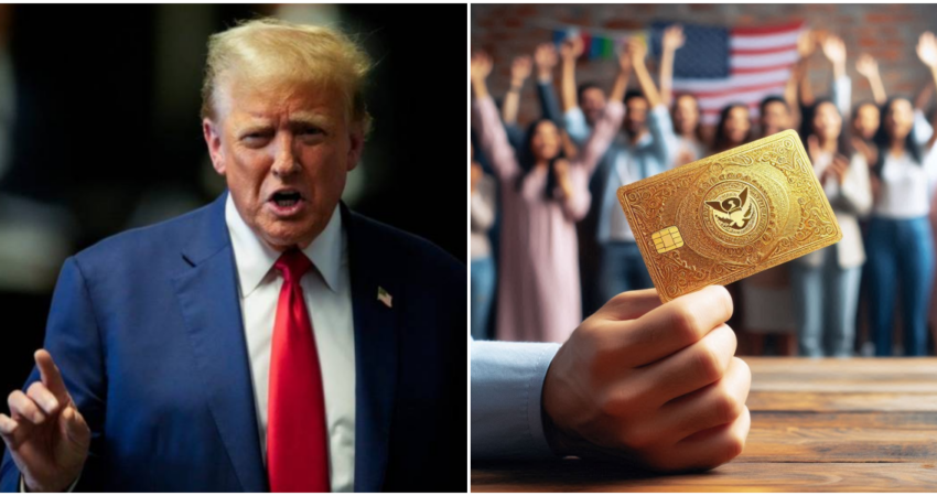 Trump anuncia la "Gold Card" que venderá por 5 millones de dólares y dará un camino a la ciudadanía de EE.UU. trump-gold-card