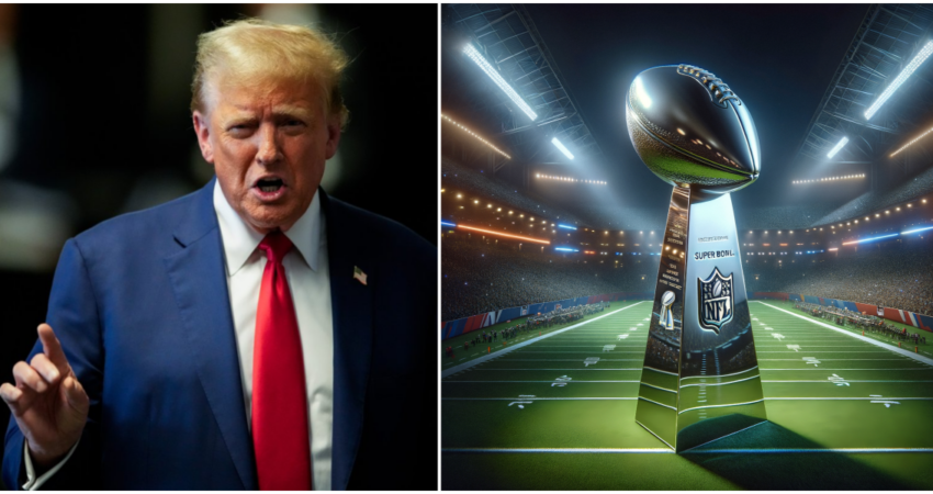 Donald Trump se convertirá en el primer presidente activo en asistir a un juego del Super Bowl trump-superbowl