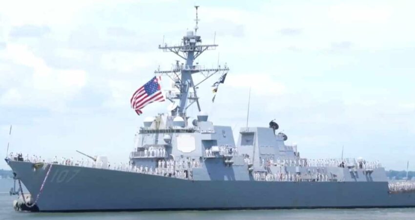 Estados Unidos envía barco de guerra al Golfo de América y el régimen de Cuba anda asustado barcouss