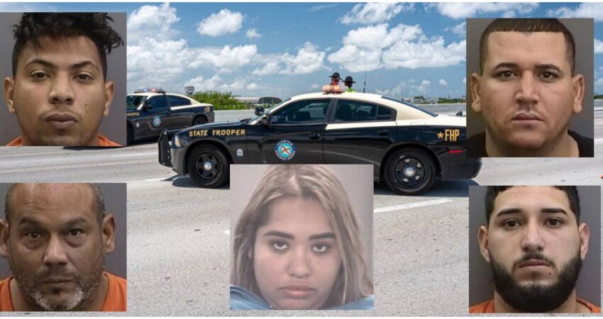 Detienen a 5 cubanos y buscan a otro pertenecientes a una red criminal que se dedicaba al robo de autos en Florida cubanos-arrestados (3)