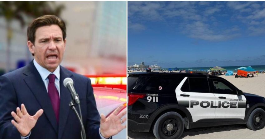 DeSantis refuerza medidas de seguridad en Miami Beach para las vacaciones de primavera desantis-miami-beach