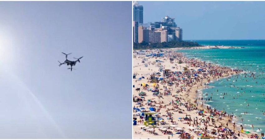 La Policía de Miami Beach agrega drones y tecnología para vigilar en el Spring Break drones-miamibeach