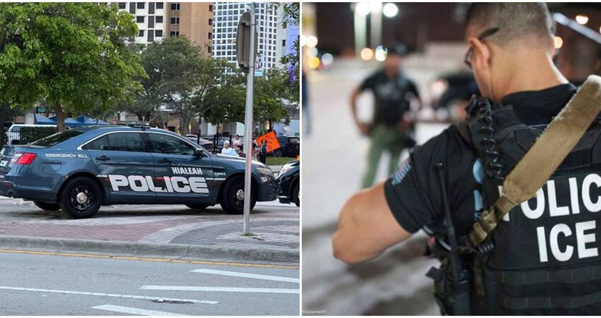 La policรญa de Hialeah se unirรก a ICE para hacer cumplir las leyes de inmigraciรณn hialeah-ice